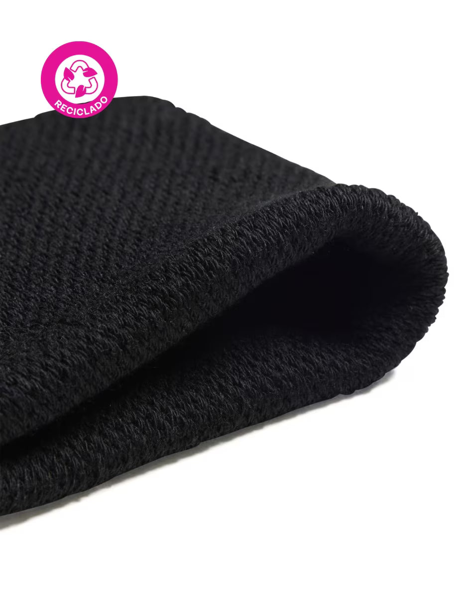 Muñequeras Adidas Negra Logo Blanco