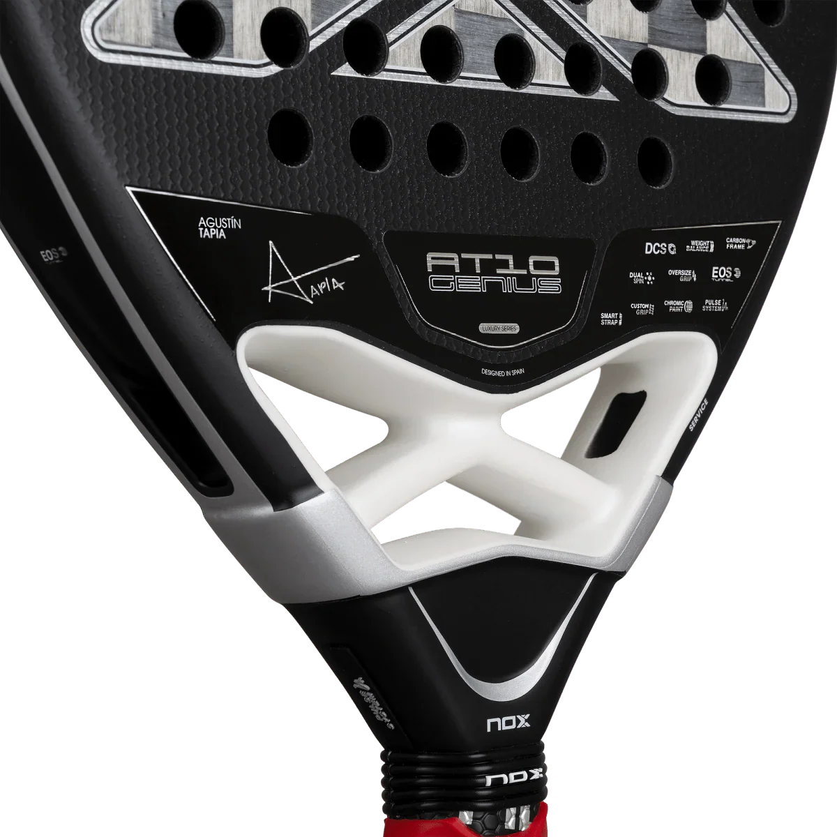 Pala Nox AT10 Luxury Genius ATTACK 18K Alum 2026 by Agustín Tapia