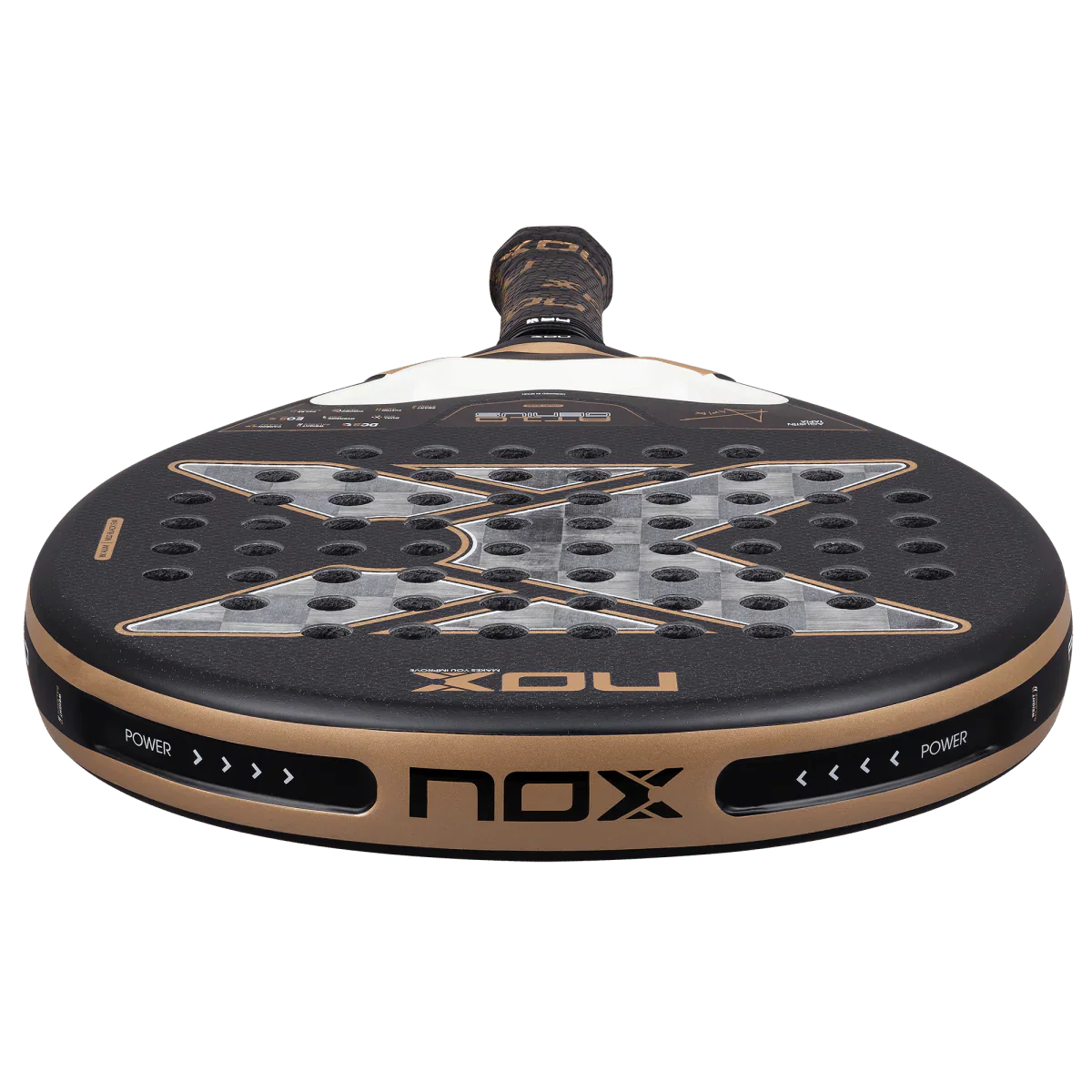 Pala Nox AT10 Luxury Genius 18K Alum 2026 by Agustín Tapia