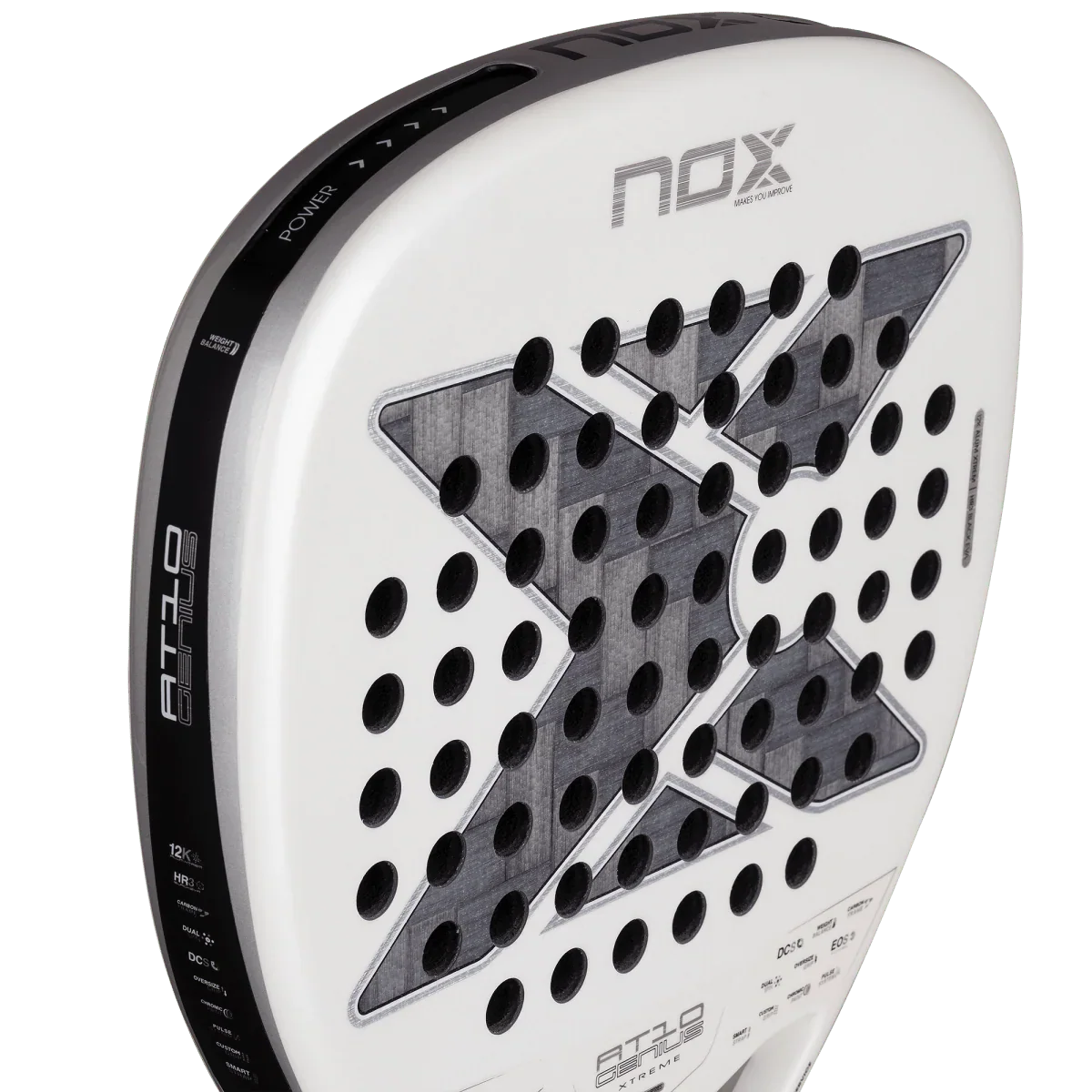 Pala Nox AT10 Luxury Genius Attack 12K Alum XTREM 2026 by Agustín Tapia