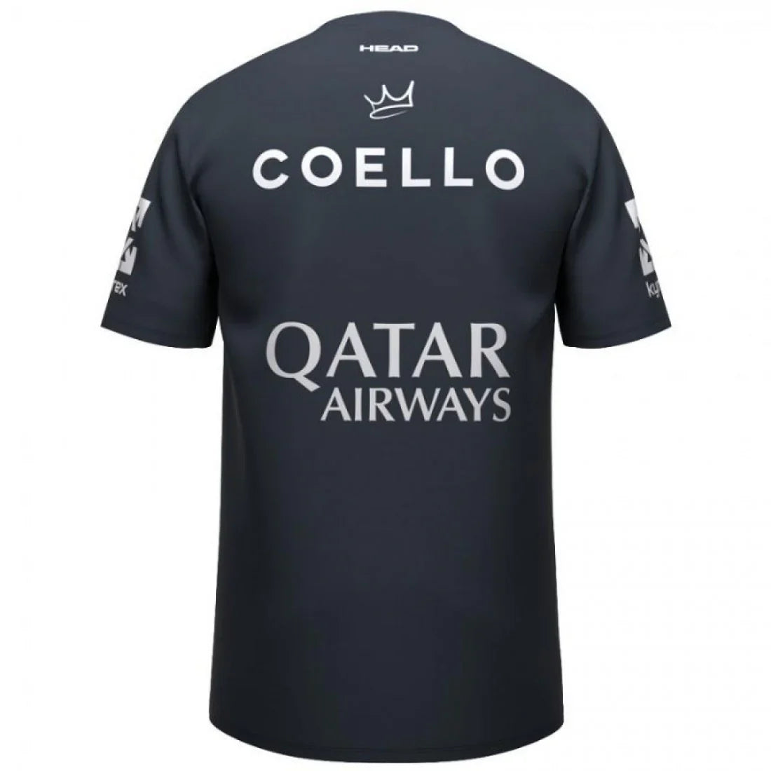 Camiseta Head Arturo Coello Sponsors Azul 2025