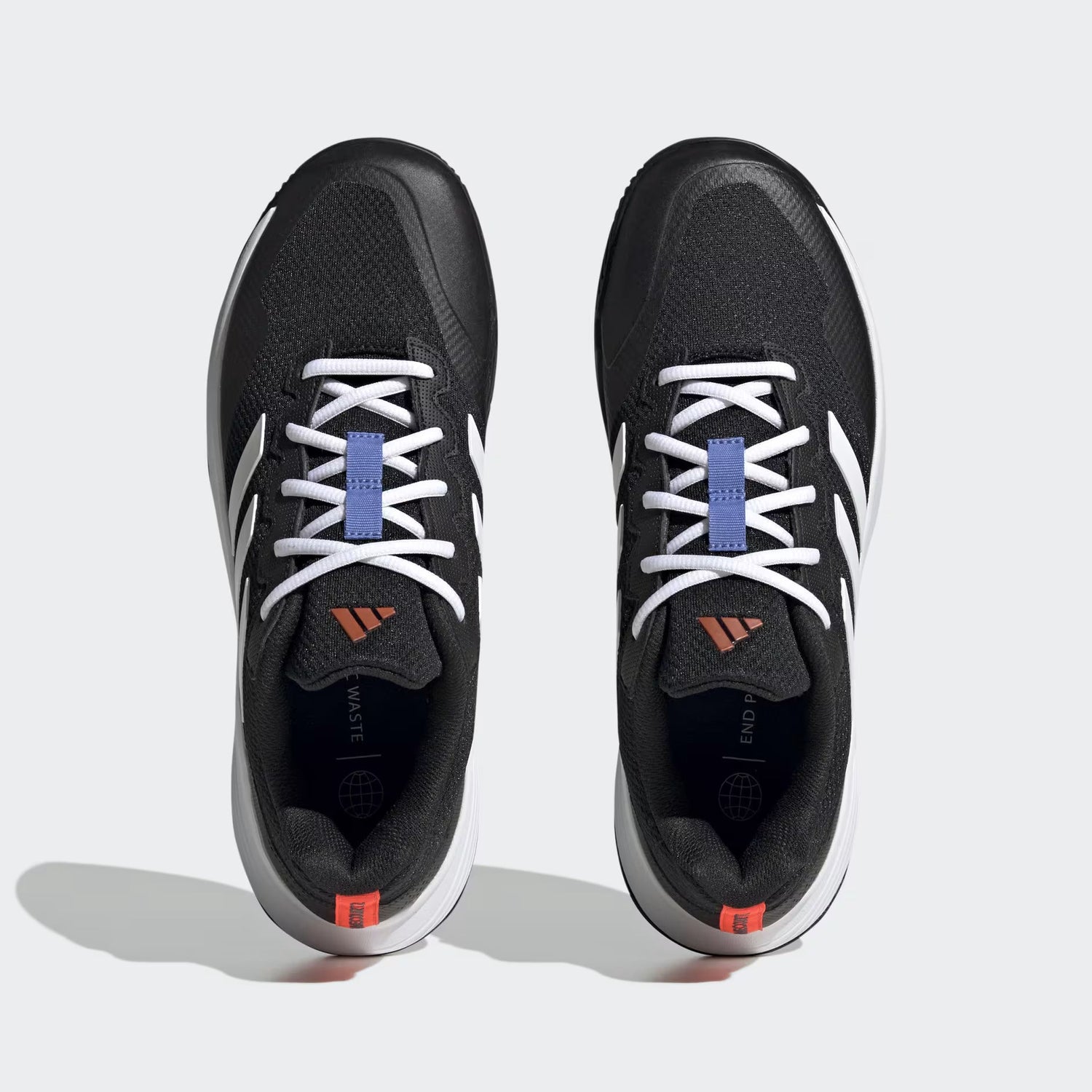 Tenis Adidas Gamecourt 2.0 Hombre Negro/Blanco