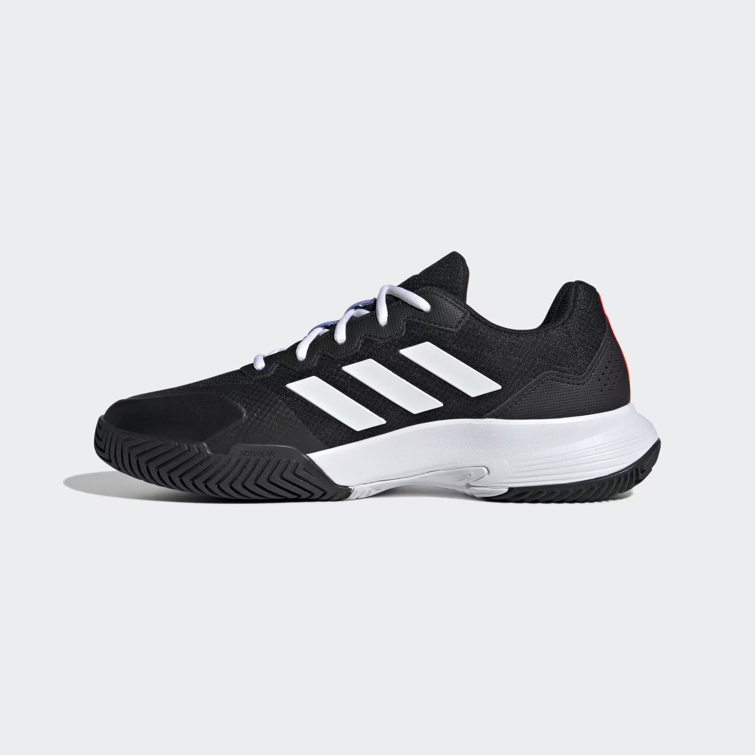 Tenis Adidas Gamecourt 2.0 Hombre Negro/Blanco