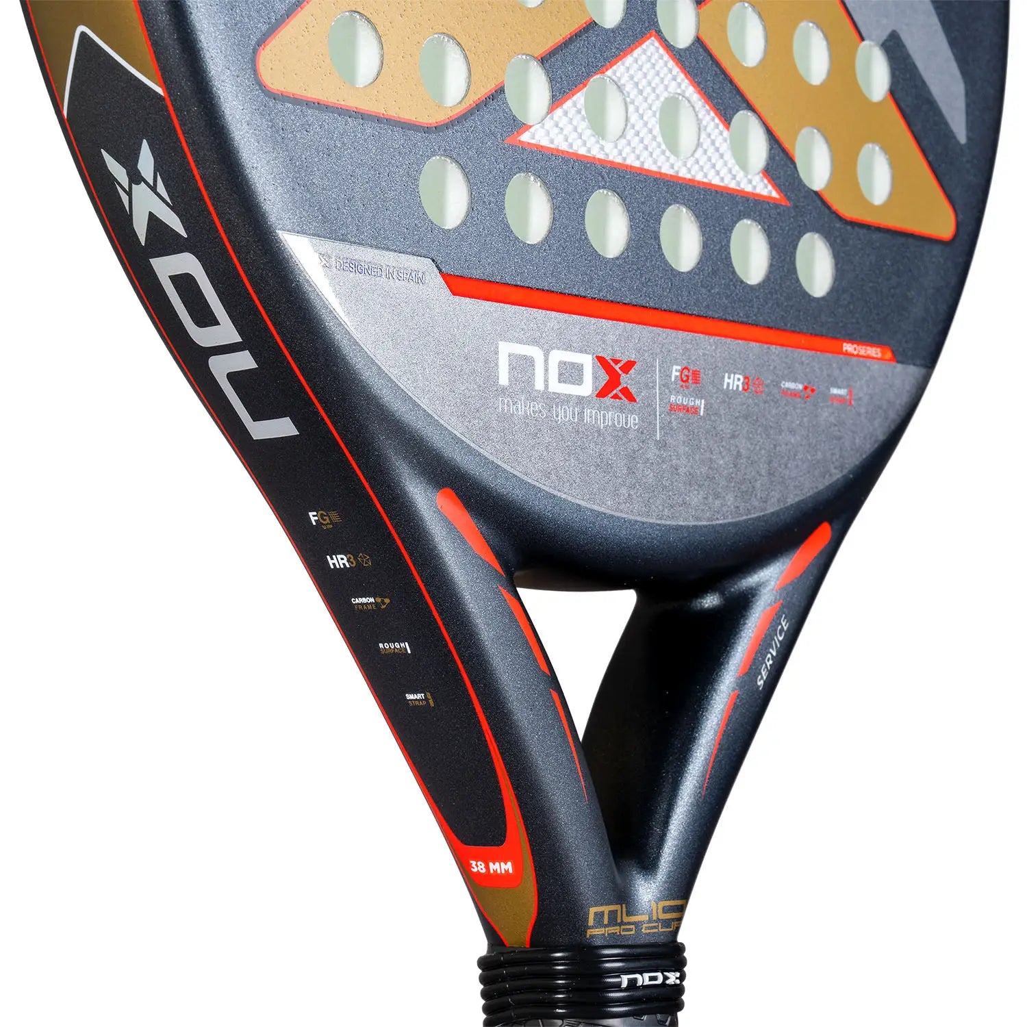 Pala Nox ML10 Pro Cup Rough Surface Edition By Miguel Lamperti 2025