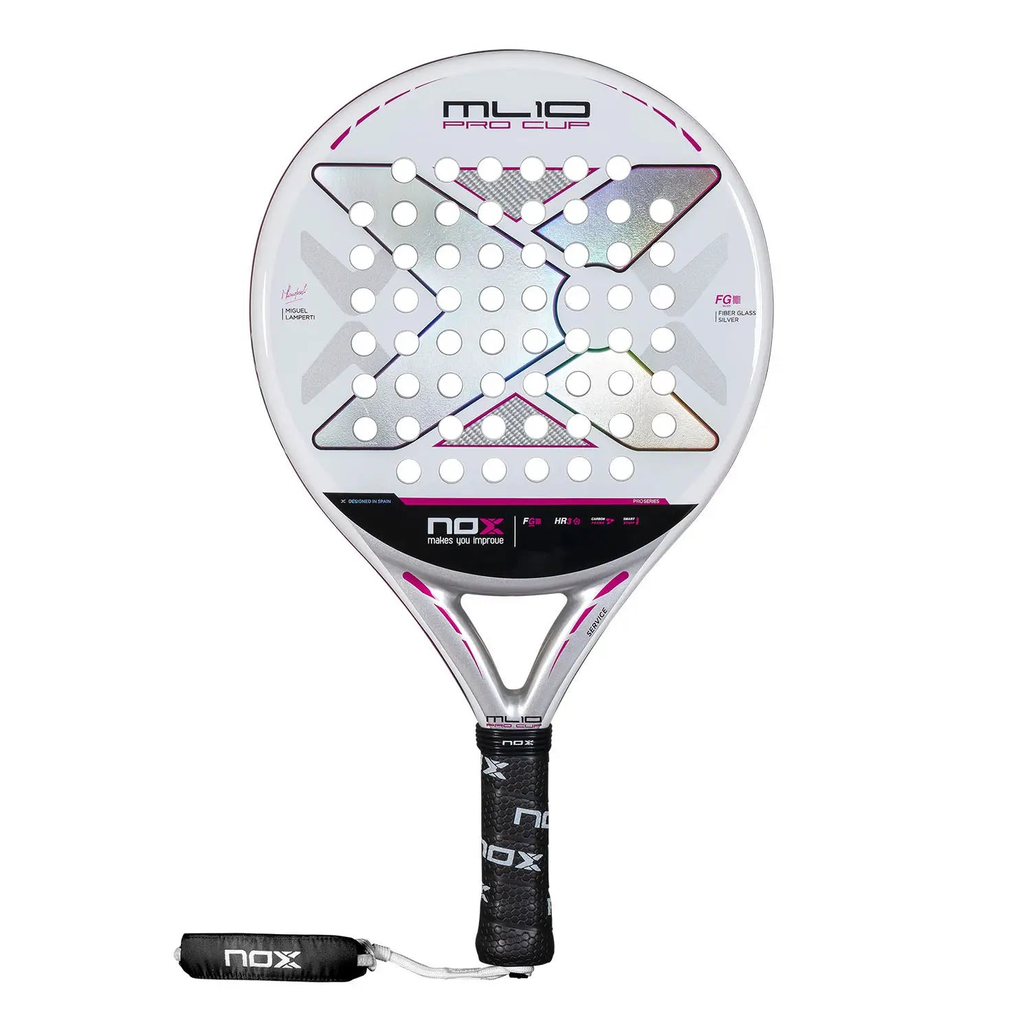 Pala Nox ML10 Pro Cup Silver By Miguel Lamperti 2025