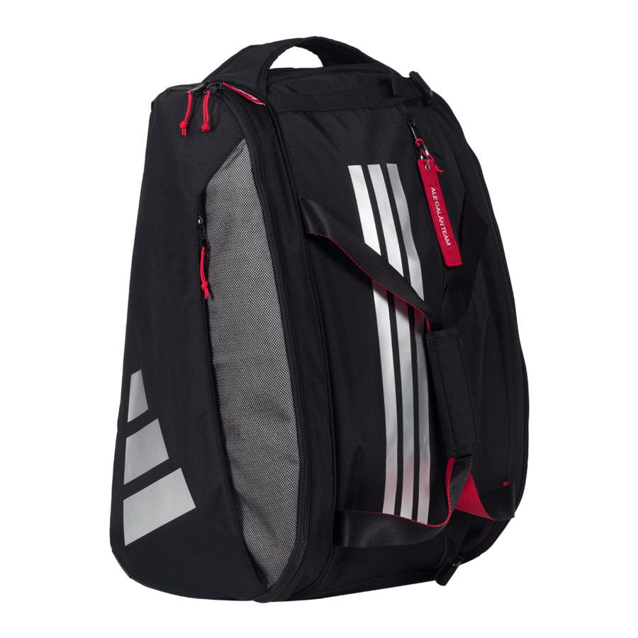 Paletero Adidas Multigame 3.4 Negro/Rojo Ale Galan