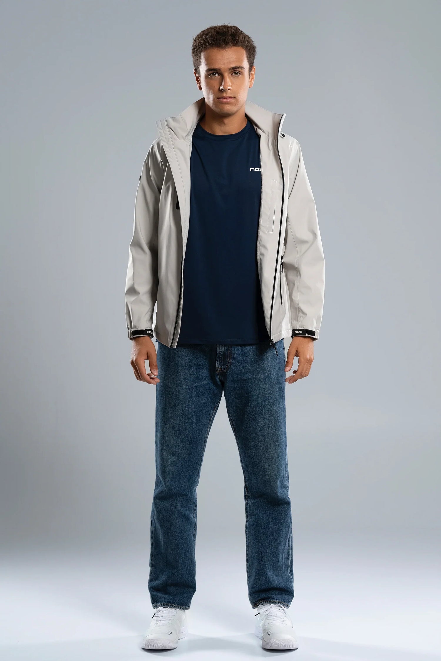 Chaqueta Nox Softshell Team Grey Hombre