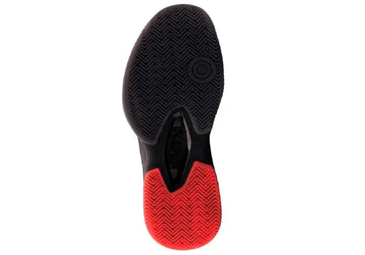 Tenis Nox AT10 Luxury Negro/Rojo