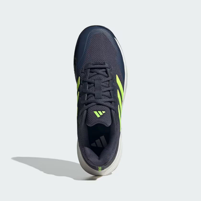 Tenis Adidas Gamecourt 2.0 Azul Marino/Verde