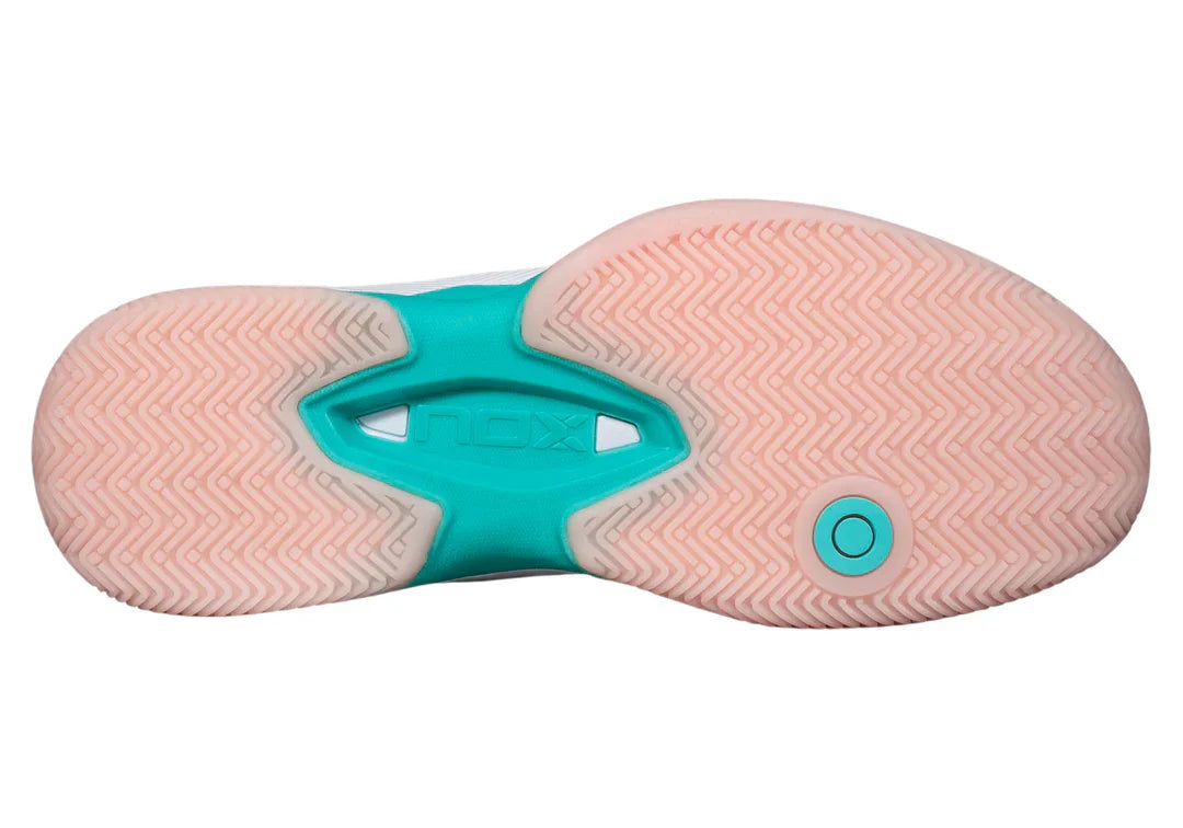 Tenis Nox AT10 Lux Blanco/Purpura