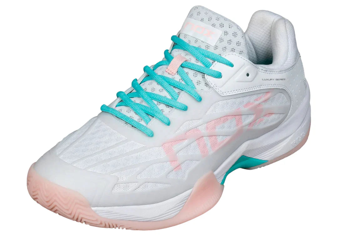 Tenis Nox AT10 Lux Blanco/Purpura