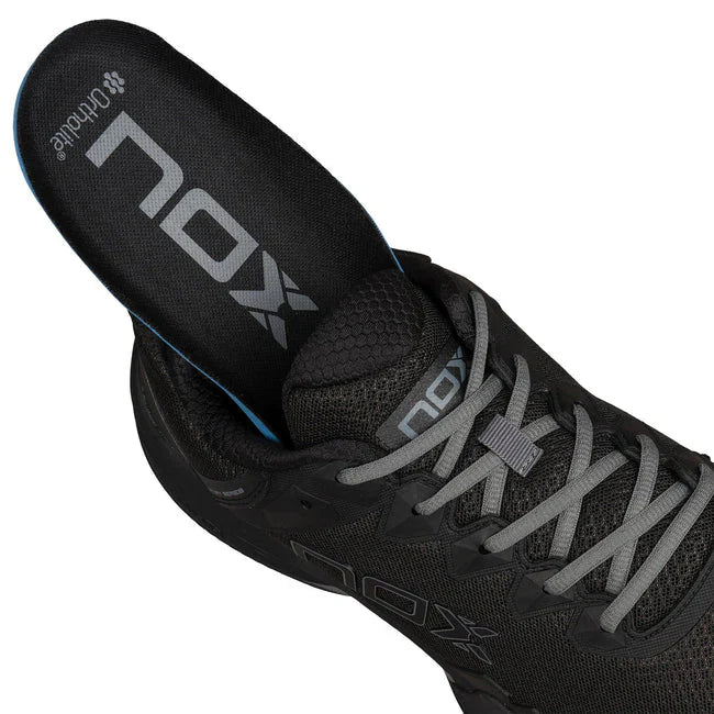 Tenis Nox ML10 HEXA Negro/Gris