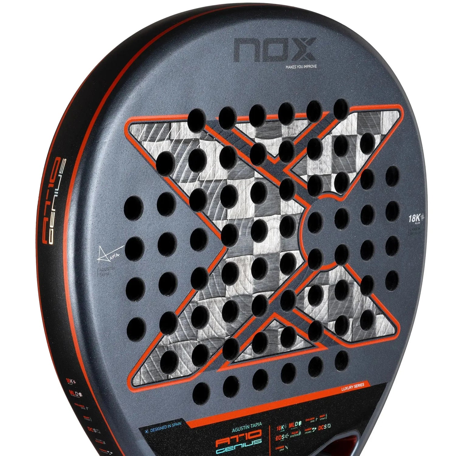 Pala Nox AT10 Luxury GENIUS 18K Alum 2025 by Agustín Tapia