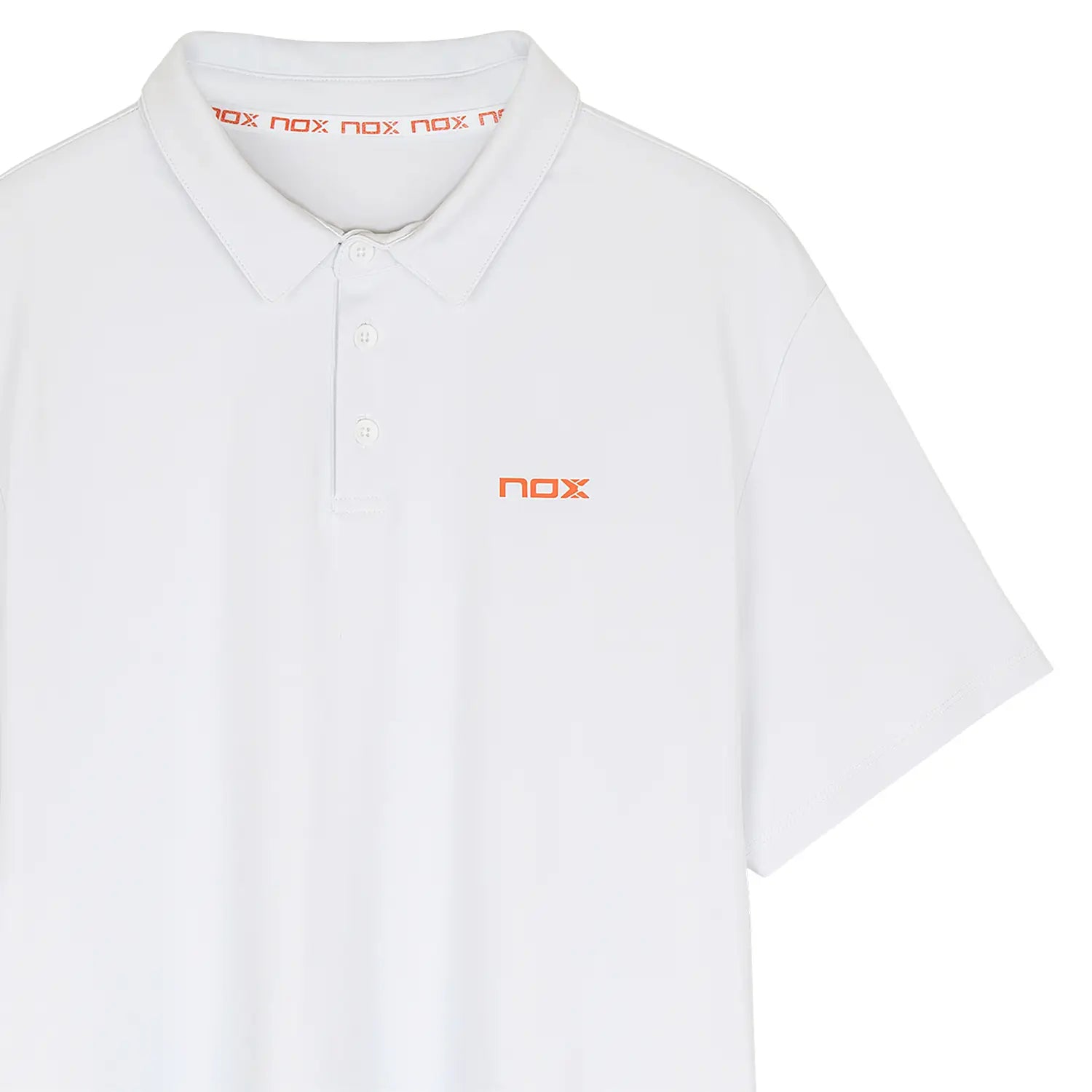 Camiseta Polo Nox Team Regular Blanca