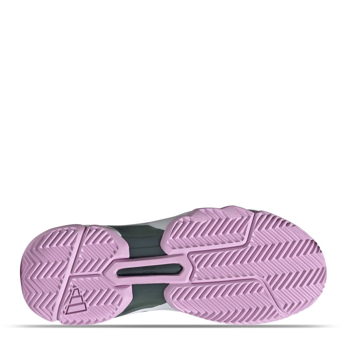 Tenis Adidas Courtjam Control 3 Blanco/Rosa Mujer