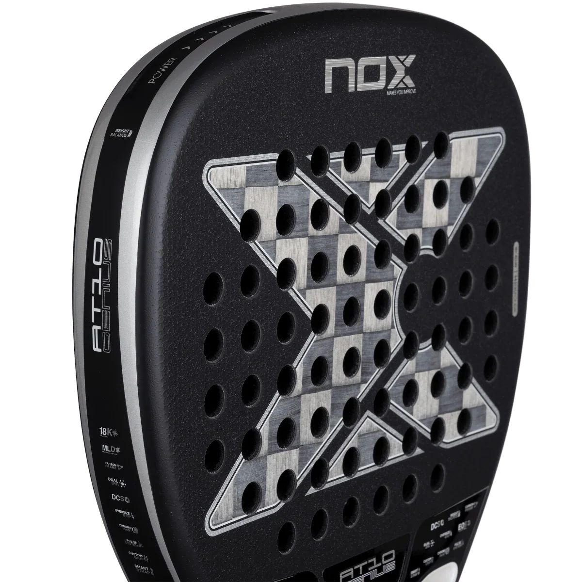 Pala Nox AT10 Luxury Genius ATTACK 18K Alum 2026 by Agustín Tapia