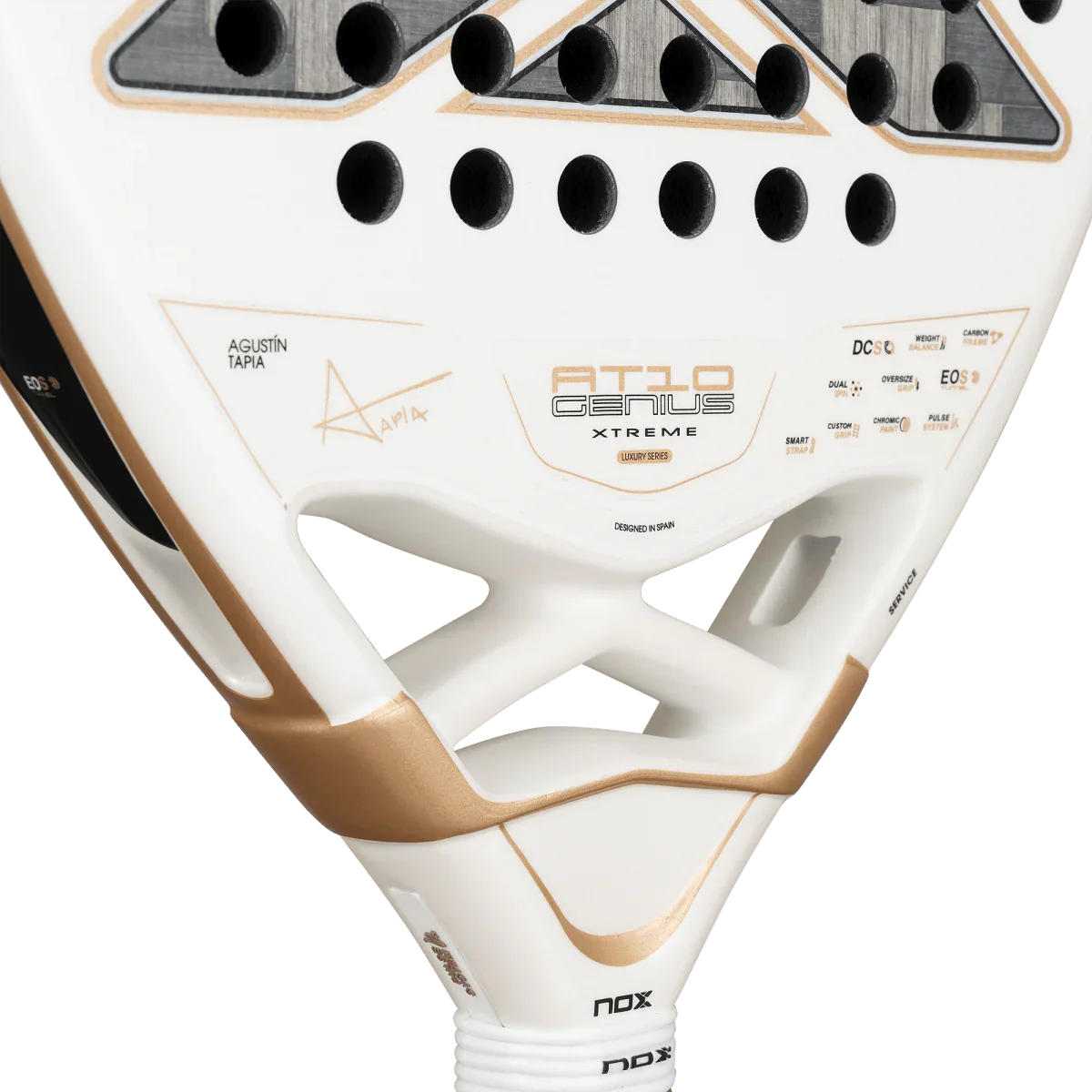 Pala Nox AT10 Luxury Genius 12K Alum XTREM 2026 by Agustín Tapia