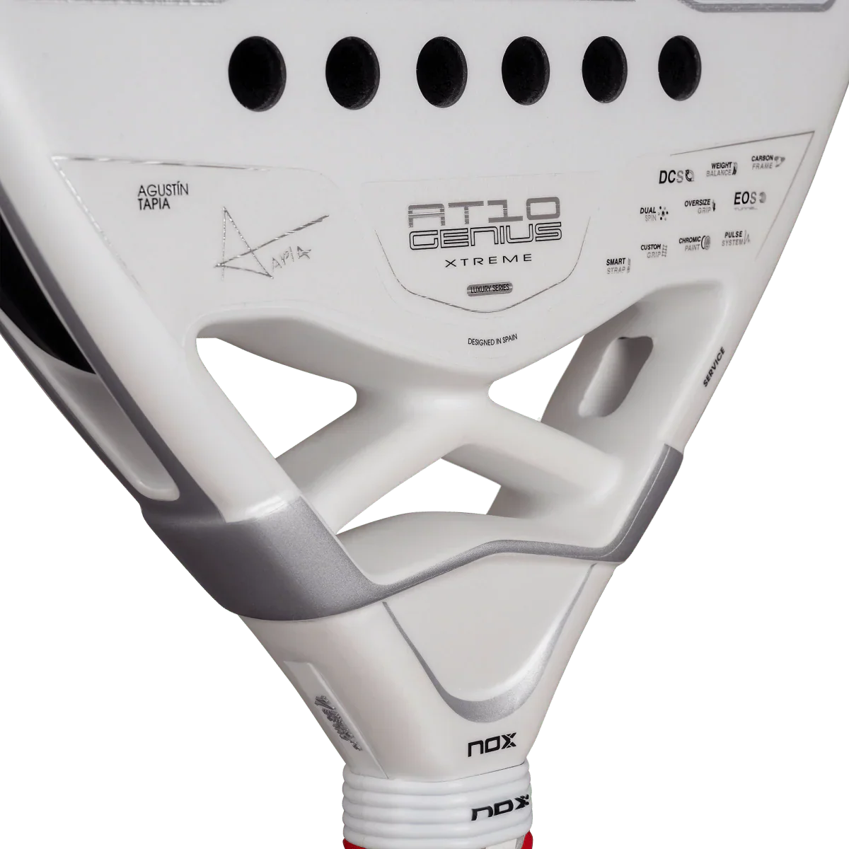 Pala Nox AT10 Luxury Genius Attack 12K Alum XTREM 2026 by Agustín Tapia