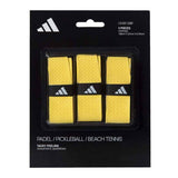Adidas Overgrip Tacky Feeling Amarillo Perforado 3 Pack