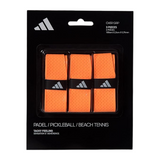 Adidas Overgrip Tacky Feeling Naranja Perforado 3 Pack