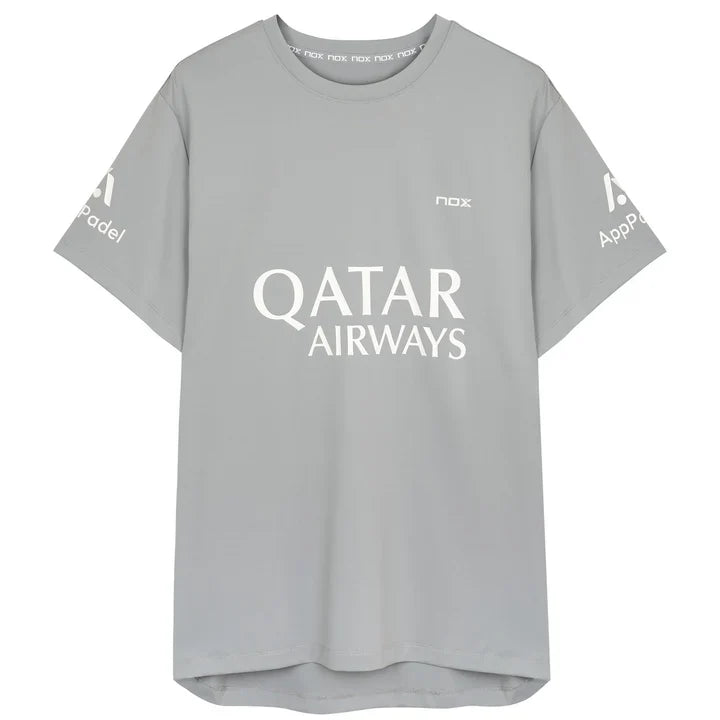 Camiseta Nox Sponsors AT10 By Agustin Tapia Gris