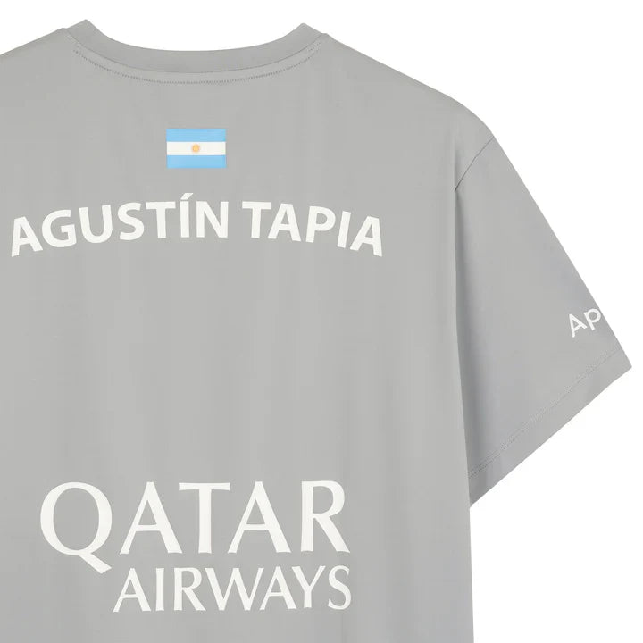 Camiseta Nox Sponsors AT10 By Agustin Tapia Gris
