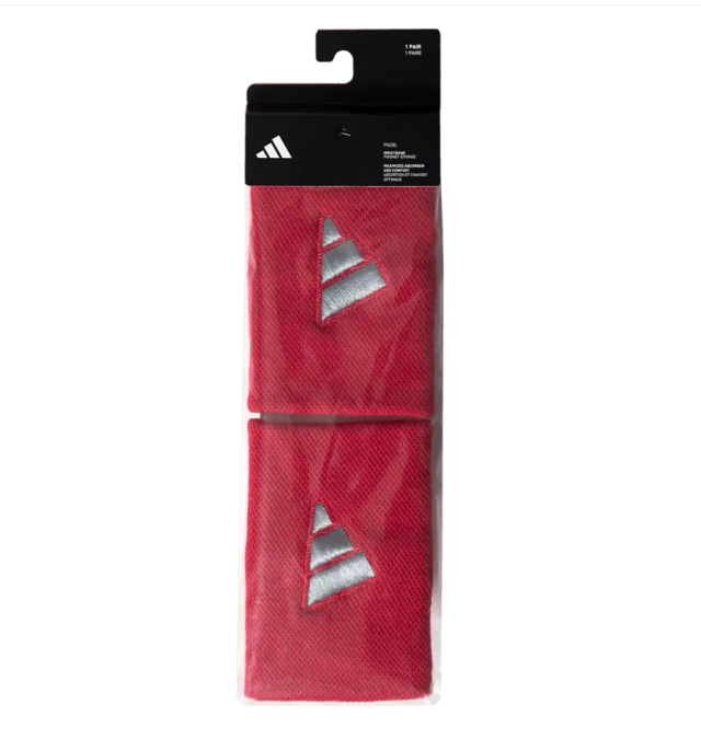 Muñequera L Rojo/Gris