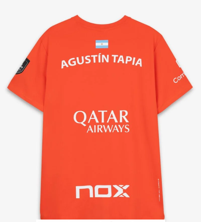 Camiseta Sponsors AT10 Rojo de Agustín Tapia 2026