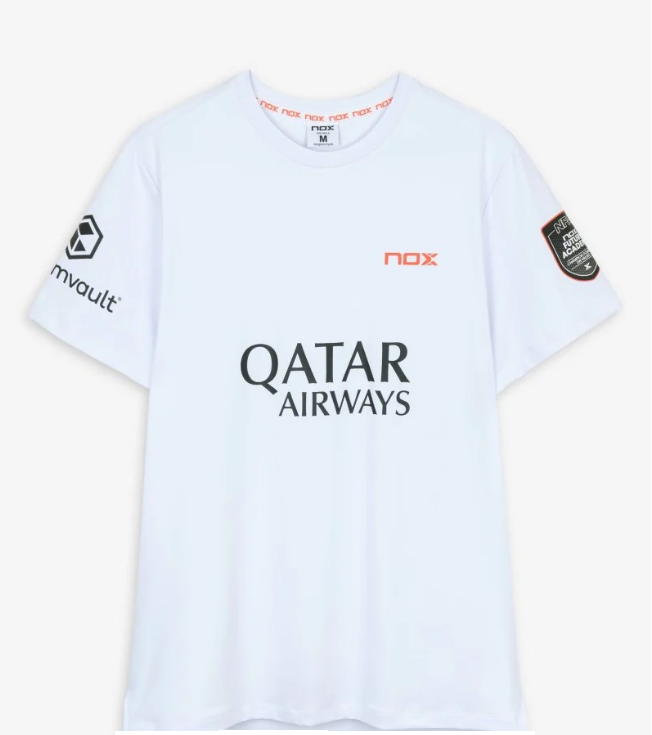 Camiseta Sponsors AT10 Blanco de Agustín Tapia 2026