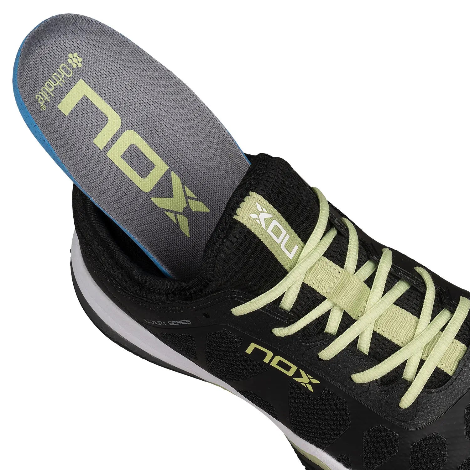 Tenis Nox Nerbo Negro/ Lima Suave