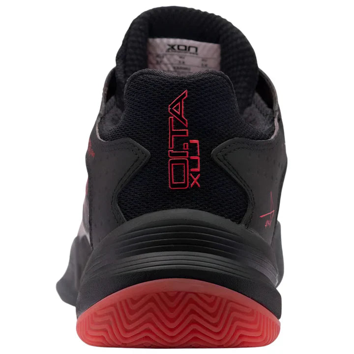Tenis Nox AT10 Luxury Negro/Rojo