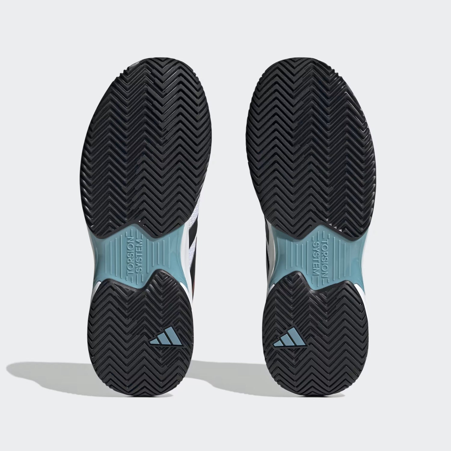 Tenis Adidas Courtjam Control Blanco/Rojo