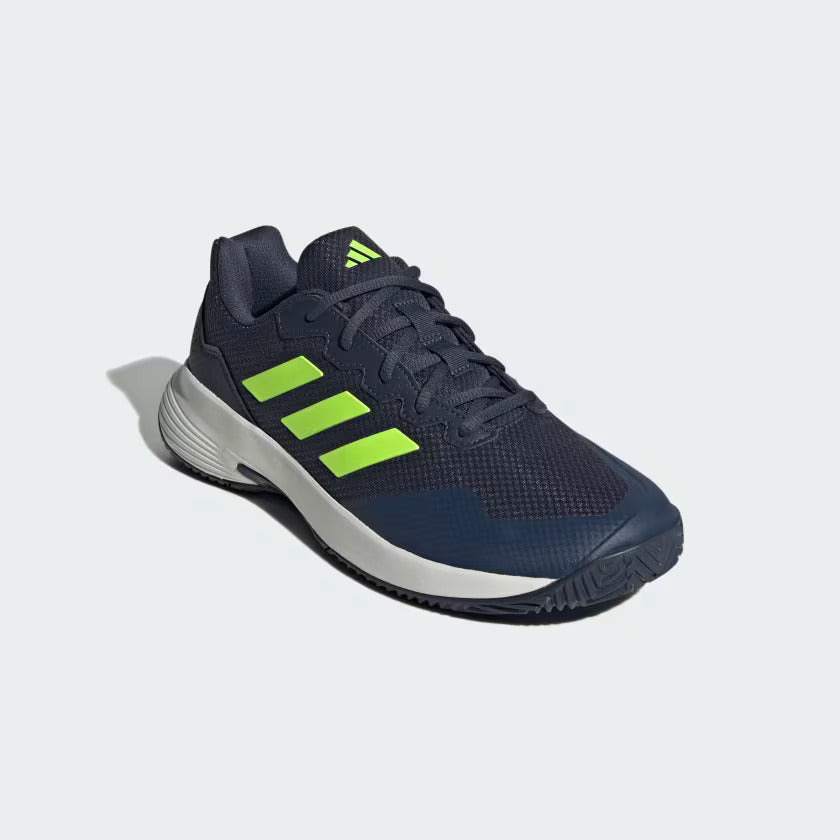 Tenis Adidas Gamecourt 2.0 Azul Marino/Verde