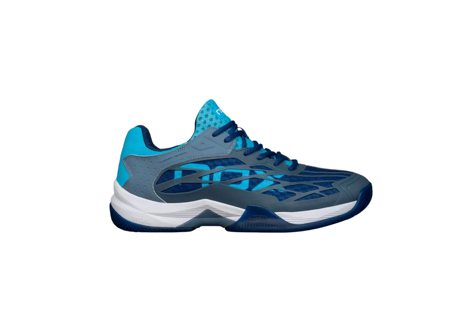 Tenis Nox AT10 Lux Piedra/Azul Bonnie