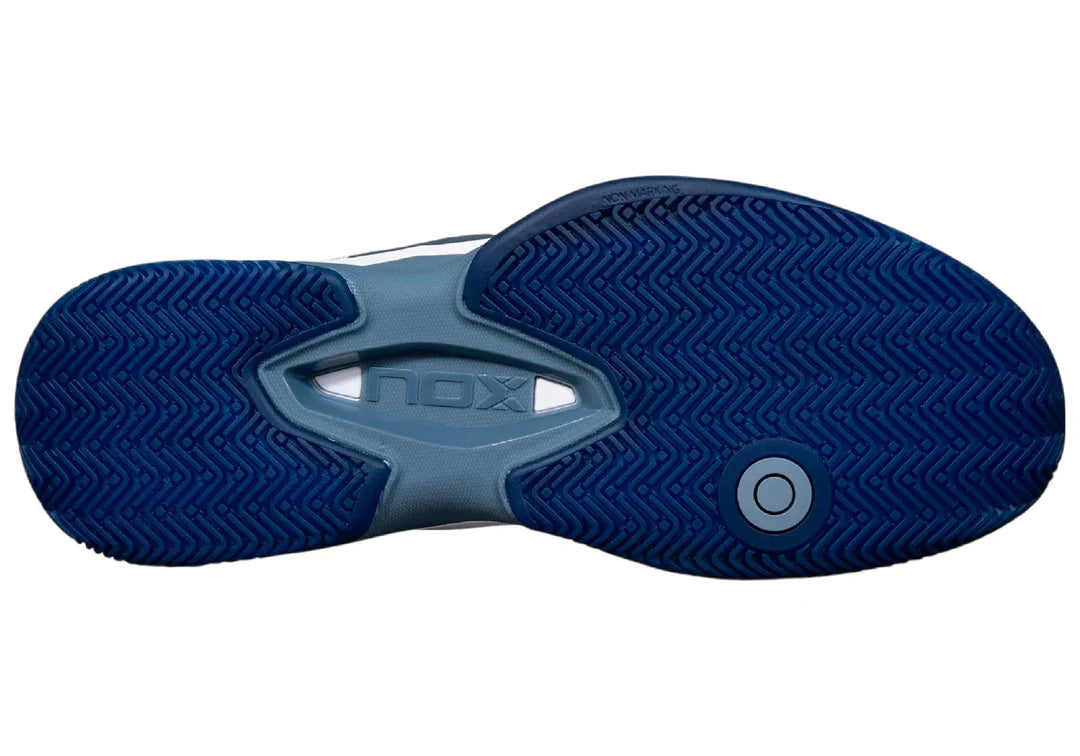 Tenis Nox AT10 Lux Piedra/Azul Bonnie