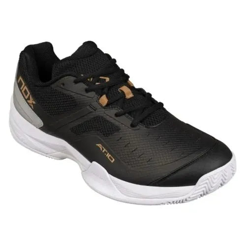 Tenis Nox AT10 Pro Negro/Dorado