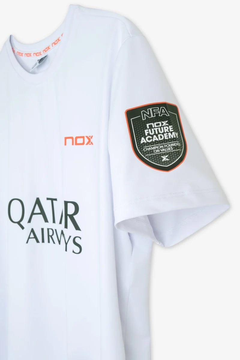 Camiseta Sponsors AT10 Blanco de Agustín Tapia 2026
