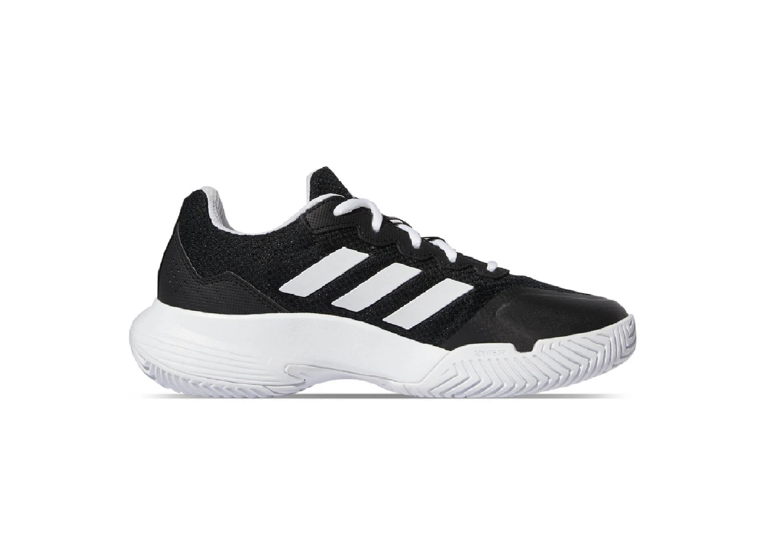 Tenis Adidas Gamecourt 2 Negro/Blanco Mujer