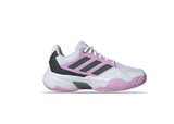 Tenis Adidas Courtjam Control 3 Blanco/Rosa Mujer