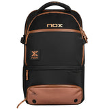 Mochila Nox Luxury Open Series Negro/Cafe