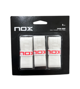 Overgrips Nox Pro Lisos Blanco 3 Pcs.
