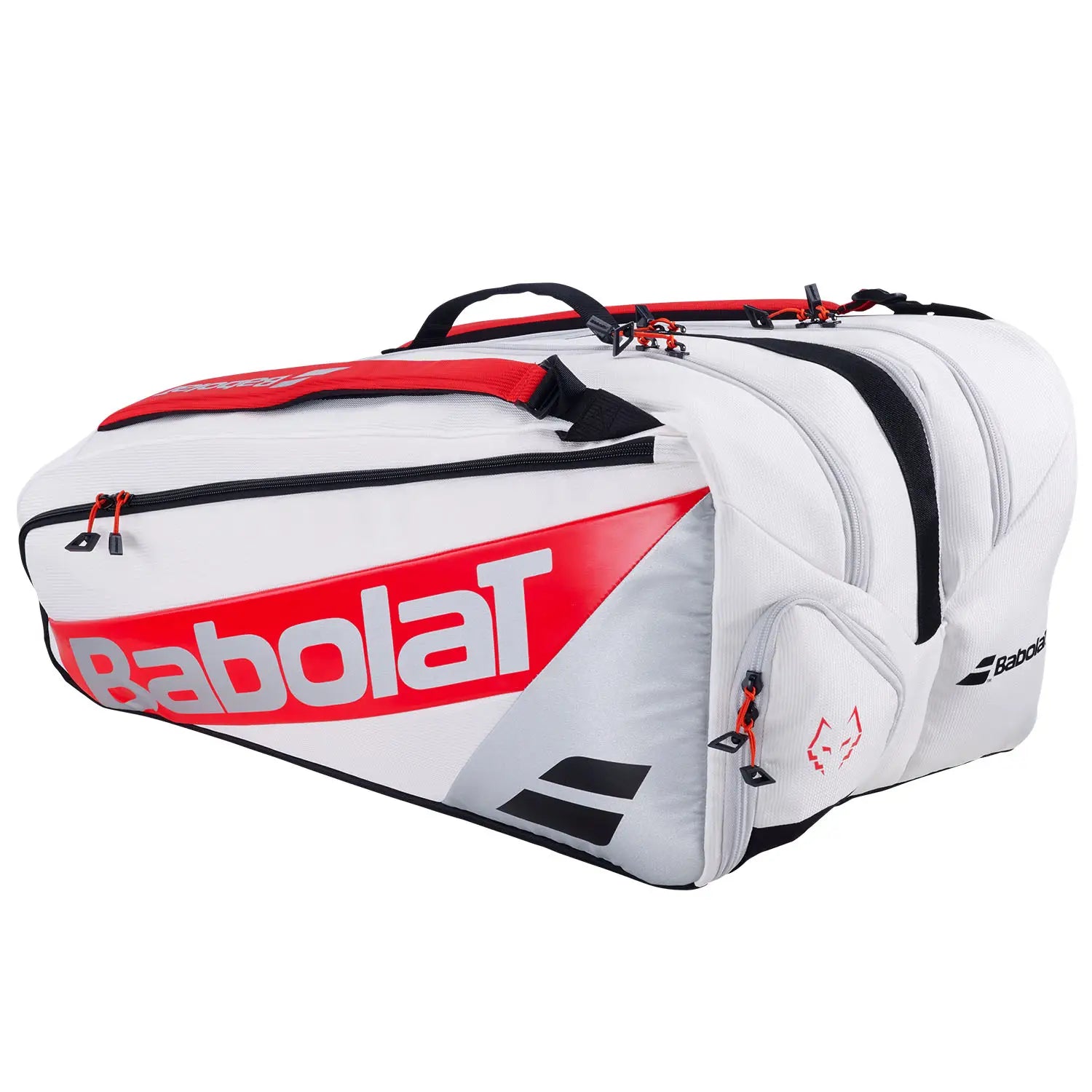 Paletero Babolat RH Pro Pádel Juan Lebrón Blanco/Rojo 2025