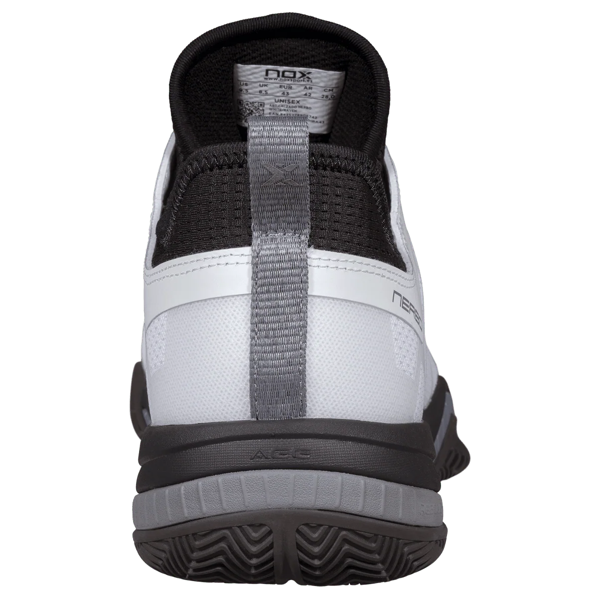 Zapatillas Nox NERBO White/Raven